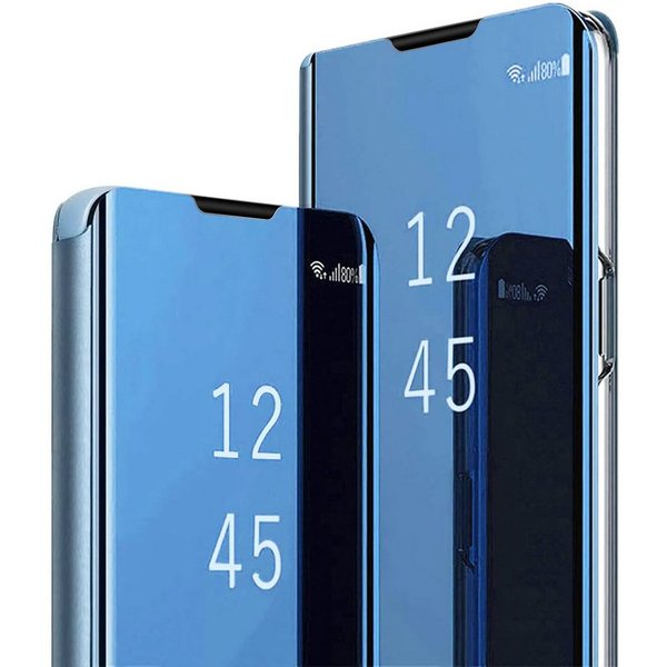 FITSU Handyhülle Spiegelhülle für Samsung Galaxy S26 Handytasche Flipcase 6,3 Zoll, Schlanke Klapphülle, elegantes Flipcase, Handyhülle mit Standfunktion