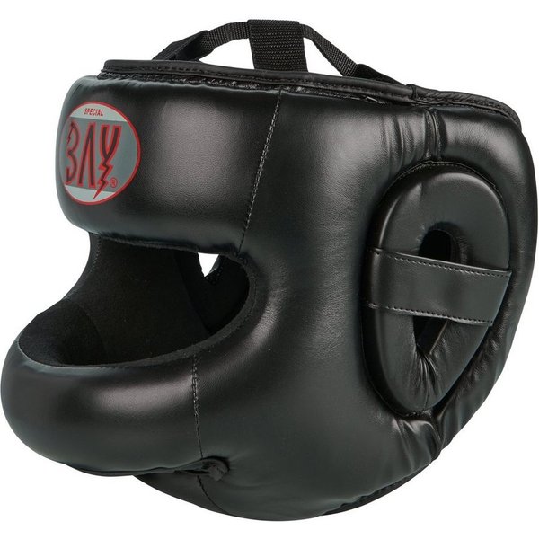 BAY-Sports Kopfschutz Kopfschützer Nasenschutz Boxen Kampfsport Training Vollkontakt Maske (Premium Qualität, 1 Stück), Nasenbügel, Krav Maga, MMA, Kickboxen, T