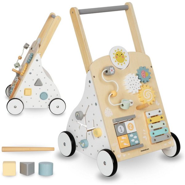 Mamabrum Lauflernhilfe Mamabrum Holz Kinderläufer Lernspielzeug 8in1
