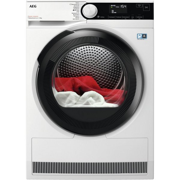 AEG Wärmepumpentrockner 8000 AbsoluteCare® TR8T70680, AbsoluteCare®: jetzt auch Wolle und Seide trocknen ohne Einlaufen