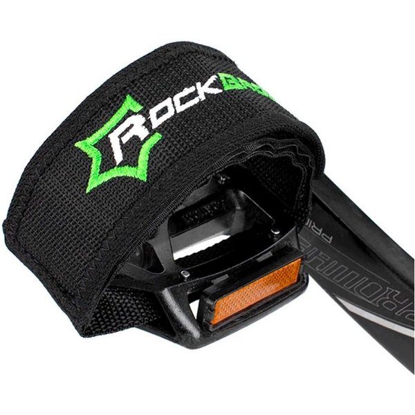 ROCKBROS Fahrradpedale Fahrradpedalriemen in Schwarz Sport