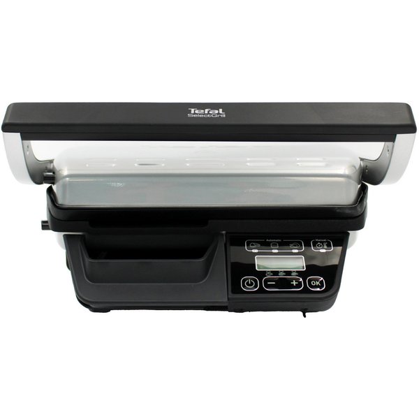 Tefal Kontaktgrill Tefal GC740B30 SelectGrill Kontaktgrill 2000W silber/schwarz