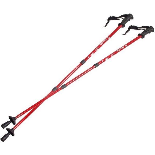 EUROBATT Sp. z o.o. Nordic-Walking-Stöcke 65–135 cm, teleskopisch (1 St), ANTI SHOCK-System - Dreiteilige Konstruktion