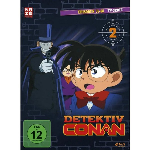Crunchyroll Blu-ray Detektiv Conan - TV-Serie - Blu-ray Box 2 (Episoden 35-68) (4...