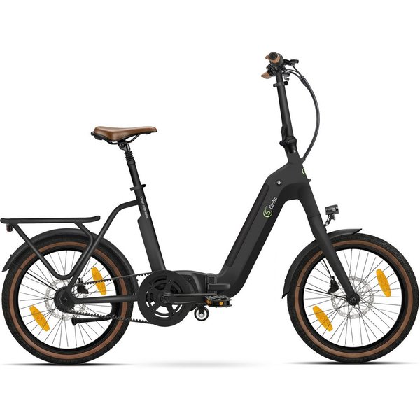 SachsenRAD E-Bike Faltrad F3G Centro mit automatischer Schaltung, 3 Gang, Automatikschaltung, Mittelmotor, 540 Wh