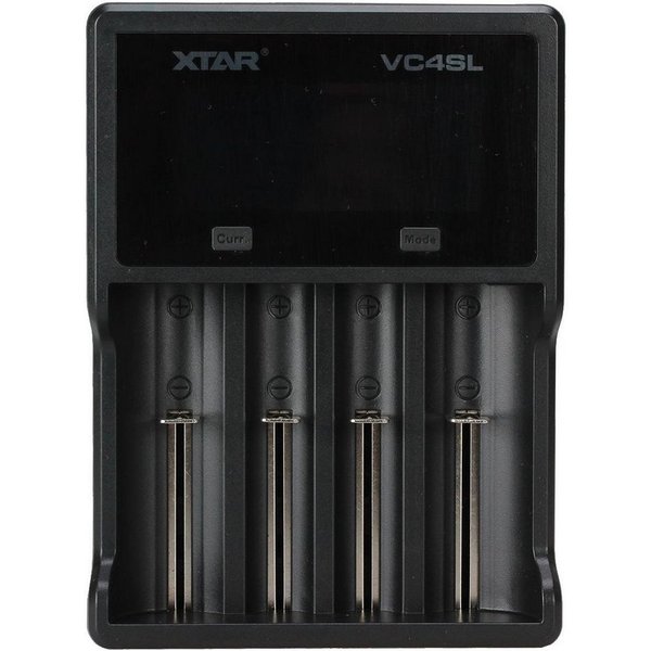 XTAR VC4SL QC3.0 Ladegerät für Li-Ion & NiMh Akkus Batterie-Ladegerät