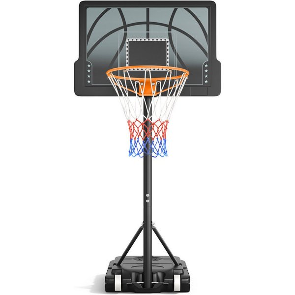 Yohood Basketballkorb Höhenverstellbarer und tragbarer Basketballkorb von 110-210 cm