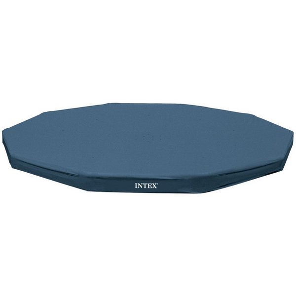 Intex Pool-Abdeckplane Abdeckplane rund für Frame-Pool Ø 305cm Überhang 25cm 28030