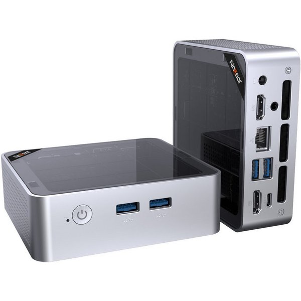 Ninkear Business Mini PC, Intel 7505, 8GB LPDDR4, 256GB SSD, 3 Displays bis 8K Mini-PC (Intel Intel® Pentium® Gold 7505, Intel® UHD Graphics, 8 GB RAM, 256 GB S