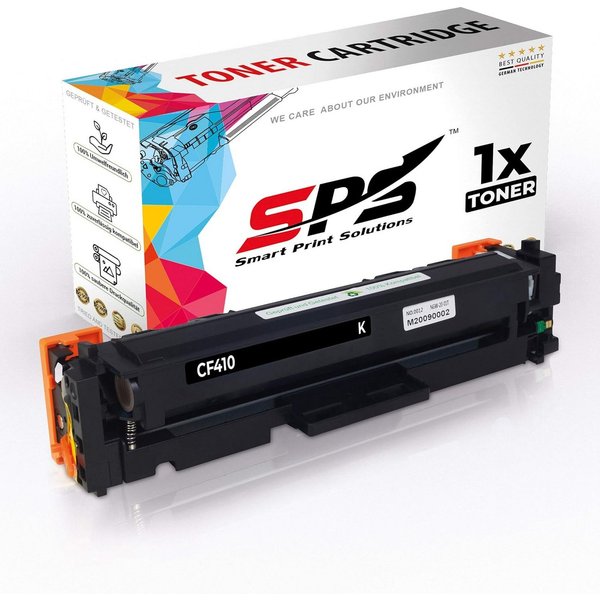 SPS Tonerkartusche Kompatible Druckertoner für HP - CF410A, BCYM, (1er Pack, 1-St)