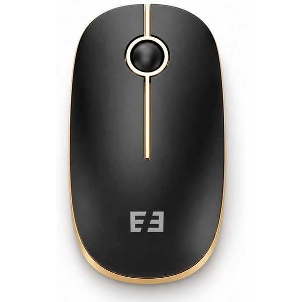Seenda Kabellose Maus 2,4 GHz, leise Funkmaus 1600 DPI für PC & Laptop Maus (Funk, BIS ZU 18 MONATE FÜR LINKS- & RECHTSHÄNDER)