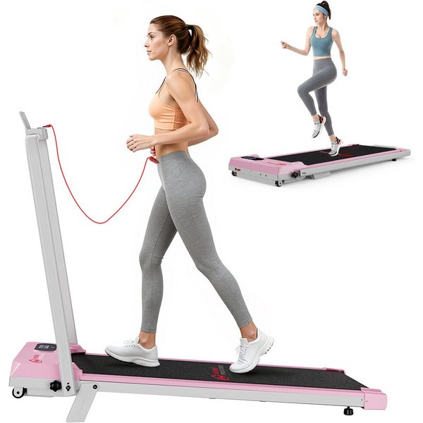 Hamlody Laufband Walking Pad Laufband für Zuhause, Unter Schreibtisch Laufband (1-6 km/h Gehband, Schreibtisch Laufband Leise, 2,5 HP Motor, 120 kg Tragkraft), 