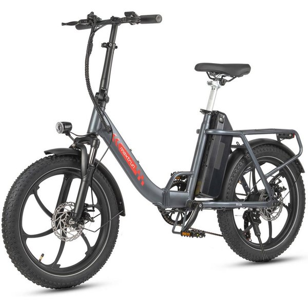 Vankel E-Bike Klapprad Faltbares E-Bikes E-Fahrrad Damen u. Herren 960WH Pedelec 48V 150 km, Kettenschaltung, Heckmotor, 960 Wh, 20x3'' Klapprad, Pedelec E-City
