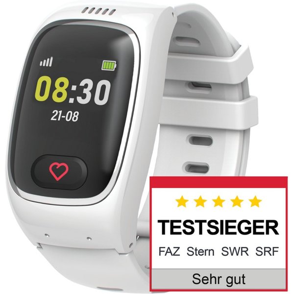 JAMES B8 Senioren Smartwatch Notrufuhr SOS & GPS Smartwatch