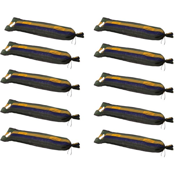 EraGreen Schutzplane Sandsack 25 x 100cm Silosandsack Hochwasserschutz Silosack zum befülle (10-St)