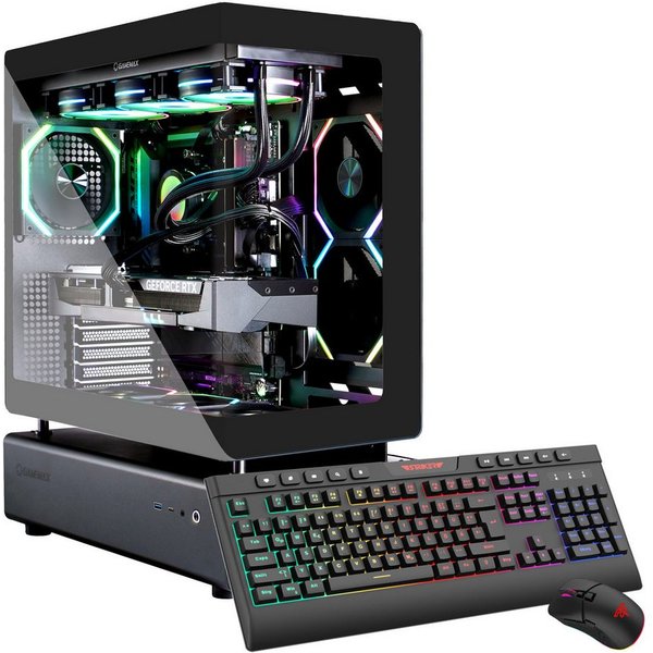 GAMEMAX N80 BK 8044 AMD Ryzen 7 9850X3D 32GB DDR5 2TB SSD RTX 5080 Gaming-PC (AMD Ryzen 7 9850X3D, RTX 5080, 32 GB RAM, 2000 GB SSD, Wasserkühlung, Windows 11, 