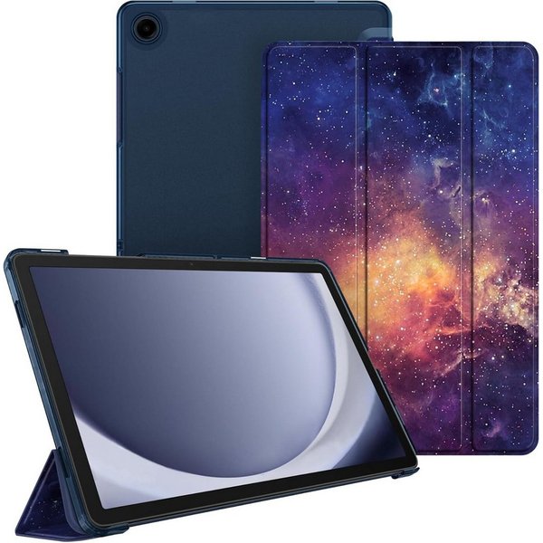 Fintie Tablet-Hülle für Samsung Galaxy Tab A11+ Plus 11" 2025 / Tab A9+ Plus 11 Zoll 2023 11 Zoll, Ultradünn Schutzhülle mit Translucent Rückseite in Matt-Optik