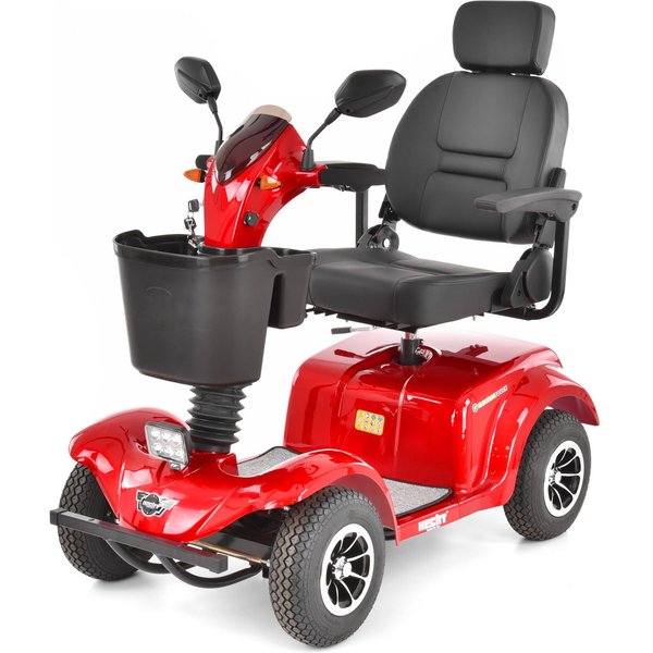 Hecht Elektromobil Senioren Mobil Roller WISE Blau, 500 W, 15 km/h