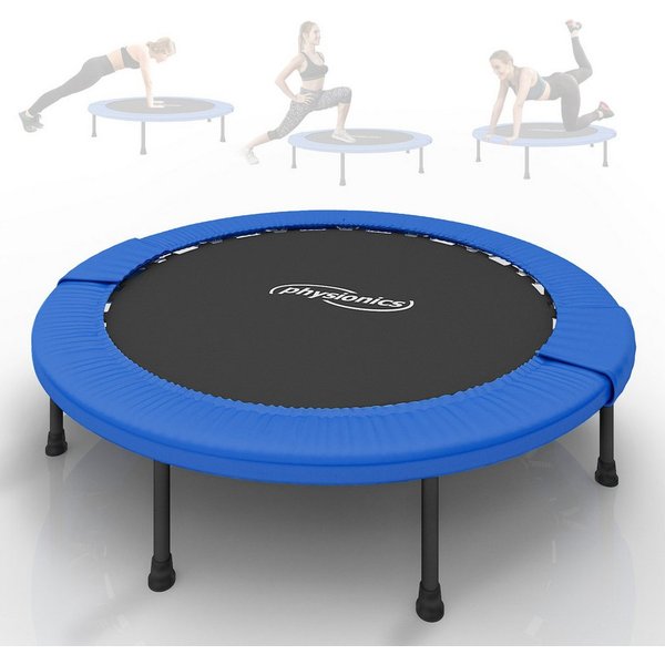 Physionics Fitnesstrampolin Fitness Trampolin - Durchmesser : 81cm/91cm/96cm/102cm/114cm/122cm, Ø 81 cm, (Trampolin in der Größe Ihrer Wahl als Bausatz zur Selb