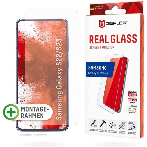 Displex Displayschutzglas Real Glass - Samsung Galaxy S22/S23