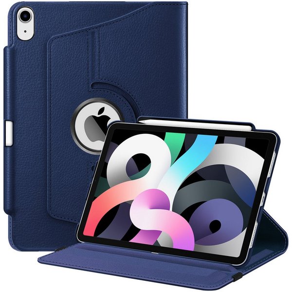 Fintie Tablet-Hülle für iPad Air 11'' M4/M3/M2(2026/2025/2024), iPad Air 5/4 Gen 2022/2020 10.9 Zoll, mit Stifthalter - 360 Grad verstellbare Schutzhülle mit St