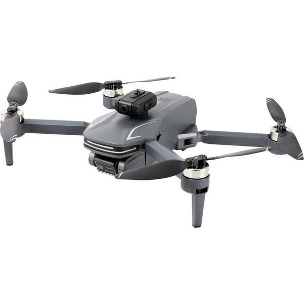 Amewi AMXFlight X4KPro Quadrocopter RtF Kameraflug Grau 25363 Quadrocopter (inkl. 2 Flugakkus, inkl. Kamera, Smartphone/App kompatibel)