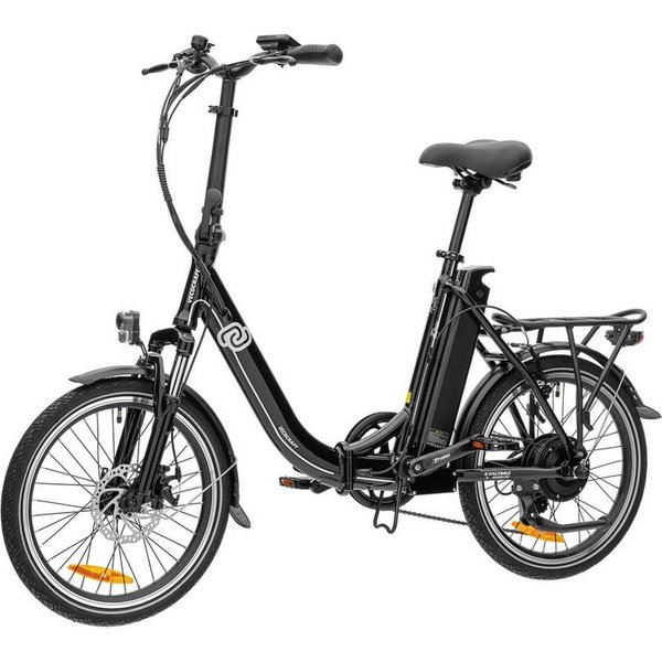 VECOCRAFT E-Bike Klapprad E-Pax 13AH e-bike klapprad, 7 Gang Shimano Tournry Schaltwerk, Kettenschaltung, Heckmotor, 468,00 Wh