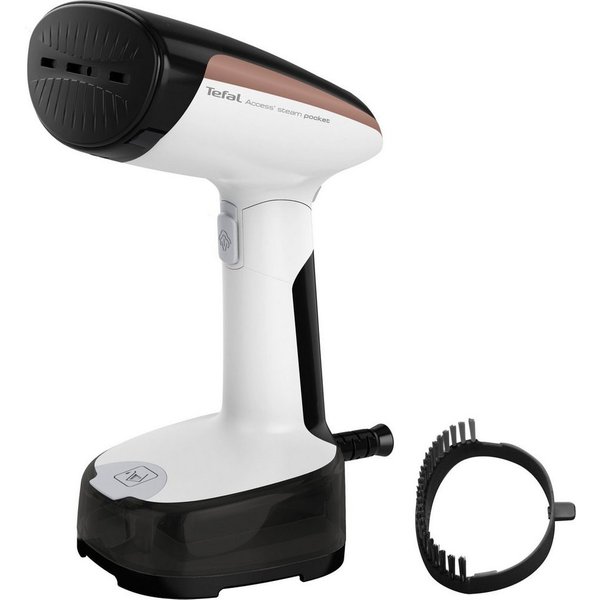 Tefal Dampfbürste Access Steam Pocket, 1300 W, Steamer mit nur 15 Sekunden Aufheizzeit, 1300 W, kompaktes Design, klappbar, keimvernichtend, 120 ml Wassertank, 