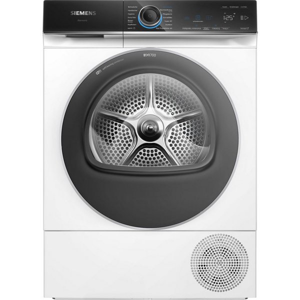SIEMENS Wärmepumpentrockner iQ700 WQ45B2B40, Selbstreinigender Kondensator, intelligentDry, autoDry, Home Connect