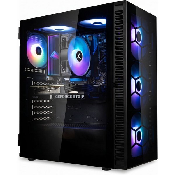 Meinpc Intel I9 mit RTX 5070 Ti 16GB Gaming-PC (Intel Core i9 12900K, RTX 5070 Ti, 32 GB RAM, 1000 GB SSD, RGB Tower, Gaming, Gamer, RGB)