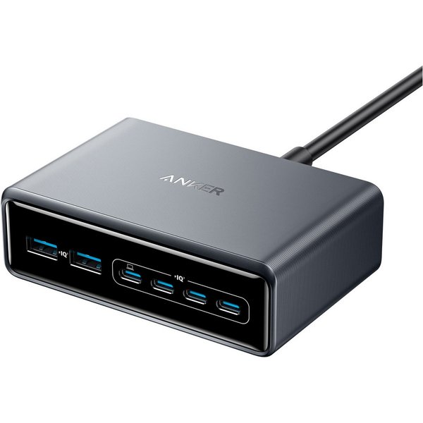 Anker Prime (200W, 6 Ports, GaN) USB-Ladegerät