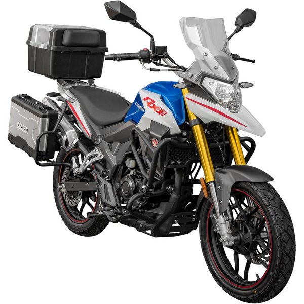 Cyclone Motorrad RX1 Pro, 125, E5+, Adventure, 124 ccm, 99 km/h, Euro 5+, 11 kW, 15 PS, ABS, 125er Adventure, digitales Cockpit