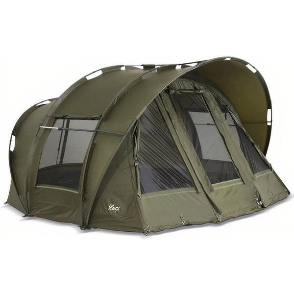 Lucx Angelzelt Leopard Karpfenzelt Bivvy, Personen: 3 (Komplett-Set)