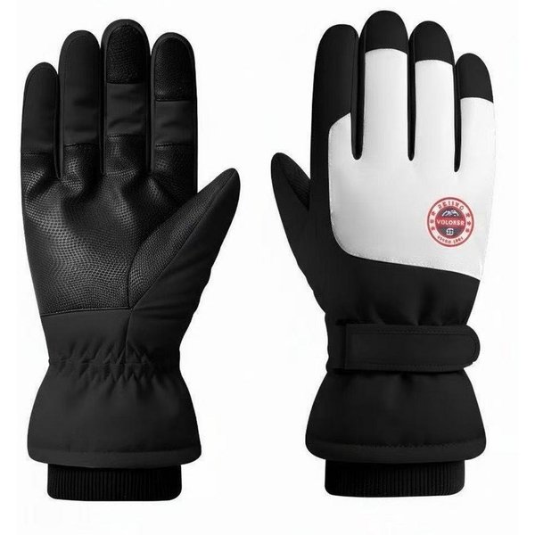 DOTMALL Fahrradhandschuhe rutschfeste Winterhandschuhe Einheitsgröße, touchscreen-tauglich