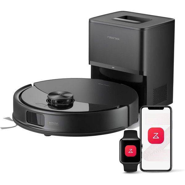 Roborock Saugroboter Q10 S5+ Saugroboter mit Wischfunktion, 10.000 Pa HyperForce Saugkraft, (Upgrade von S8 Plus)Auto Lifting Mopping,Dual Anti-Tangle System