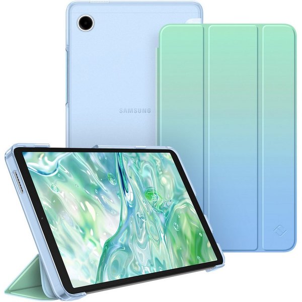 Fintie Tablet-Hülle für Samsung Galaxy Tab A11 8,7" 2025/ Tab A9 8.7 Zoll Tablet, Ultra Dünn Schutzhülle mit Transparenter Rückseite