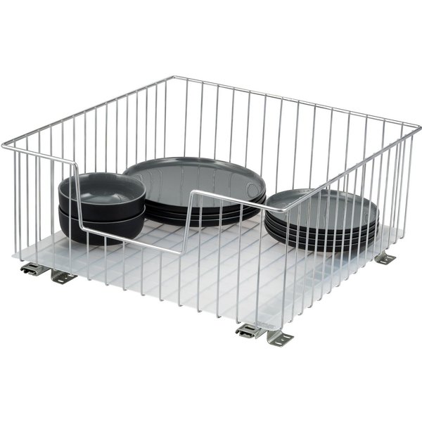 bremermann Teleskopauszug Schrank-Korbauszug 50 cm Breite, mit Einlegeboden