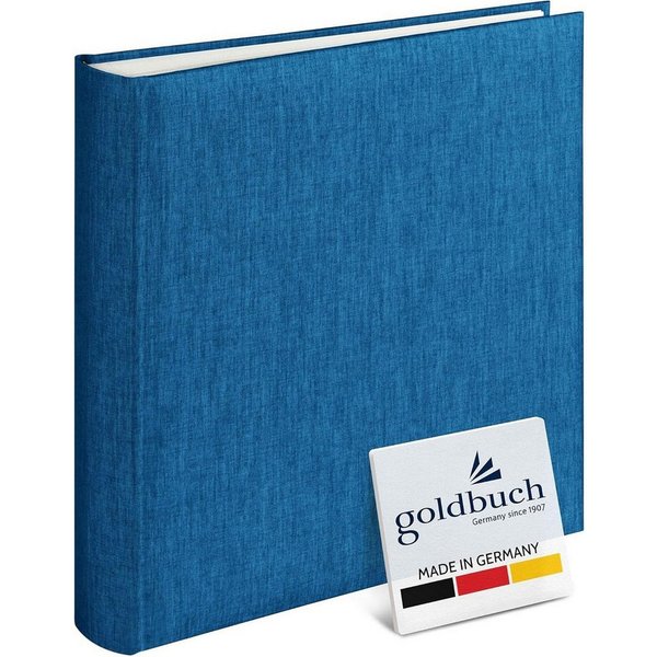 Goldbuch Fotoalbum GOLDBUCH Fotoalbum Summertime 100 weiße Seiten mit Trennblättern 30x31