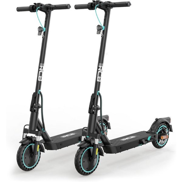 RCB E-Scooter 8.5 Zoll Elektroroller 400W Motor bis zu 30km mit Straßenzulassung, 20.00 km/h, APP-Funktion,Federungssystem, 15 kg Nettogewicht, faltbar