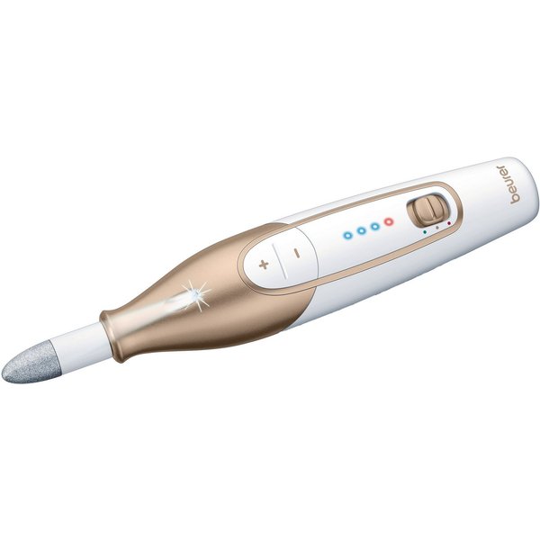 BEURER Maniküre-Pediküre-Set MP 64 elektrische Nagelfeile mit Akku für kabellose Maniküre, Mit 10 Aufsätzen für professionelle Maniküre und Pediküre zuhause