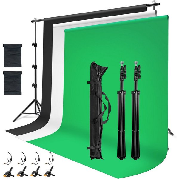 Youyijia Beamer-Deckenhalterung Fotohintergrund Ständer Greenscreen Mit Ständer, Sandsäcken