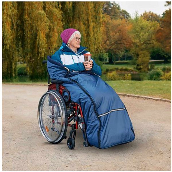 RUSSKA Fußsack RUSSKA Rollstuhl-Schlupfsack XL Dunkelblau