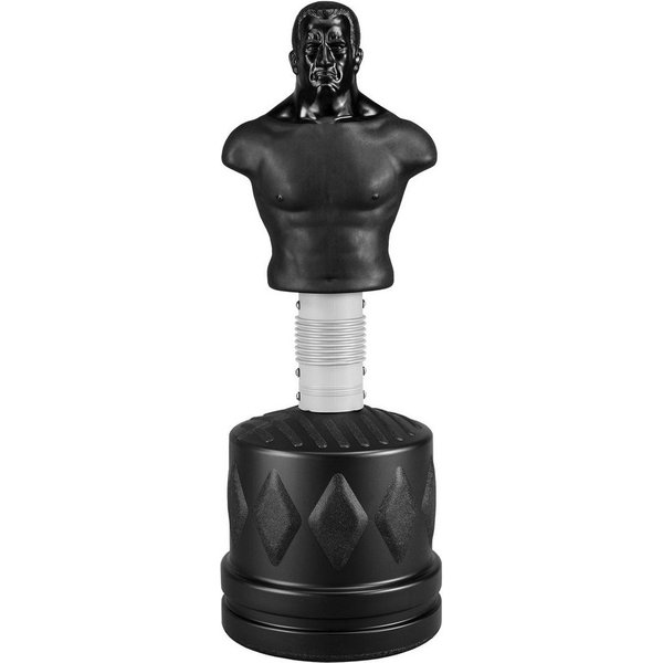MAXXUS Boxdummy PUNCHLINE Pro Fighter - Boxpuppe, Trainingsdummy, Bob, Kampfsport (1-tlg), Boxsack, Standboxsack, 3 Fach höhenverstellbar: 160/170/180 cm