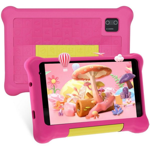 BUFO 7-Zoll Android13 5GB+32GB icherheitskoffer für Spiel und Lernen Kinder Tablet (7", 32 GB, Android, WiFi, Kinder Tablet)