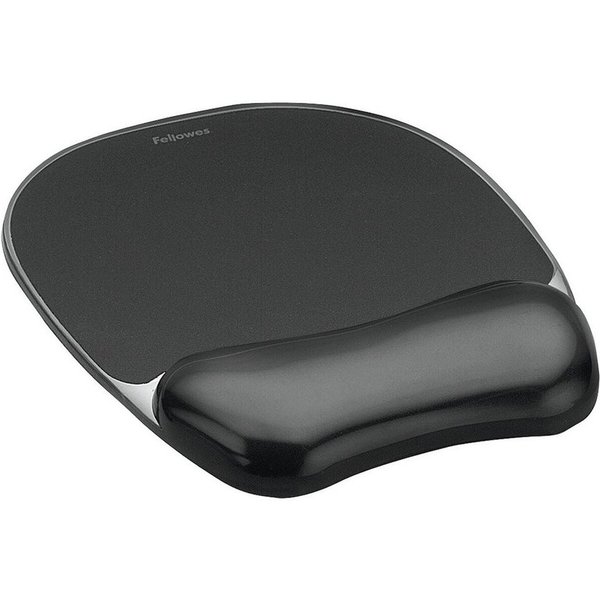 FELLOWES Tastatur-Handballenauflage Crystal Gel, mit integriertem Mauspad