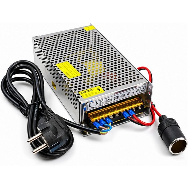 Bolwins A15C Bolwins AC/DC Schaltnetzteil Netzteil Adapter 230V / 12V 20A 240W AC/DC-Einbaunetzteil (AC 230V auf DC 12V Hohe Ausgangsleistung Überlastschutz)