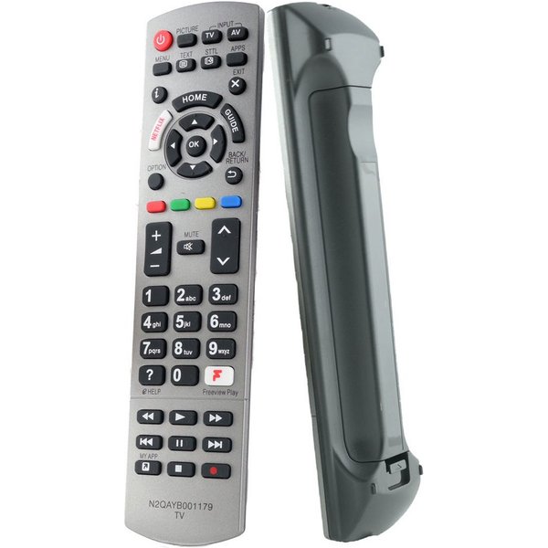 azurano Ersatz für PANASONIC N2QAYB001178 N2QAYB001179 Universal-Smart-TV-Fernbedienung