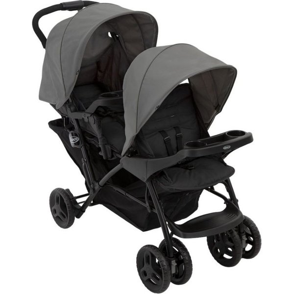 Graco Zwillingswagen, Farbe: Black / Grey
