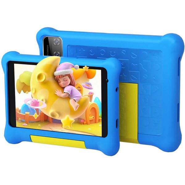 BUFO 7 Zoll mit Robuster Hülle, 32/64/128GB, WiFi Bluetooth Android Kinder Tablet (7", 32 GB, Android 13, WiFI, Elternkontrolle, Lernapps, Kinder-Modus)
