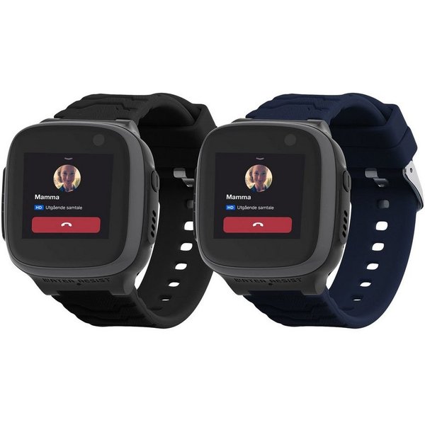 kwmobile 2x Band für XPLORA X5 / X5 Play Smartwatch, 2-tlg., Silikon Fitnesstracker Ersatz Sportarmband - Größe S